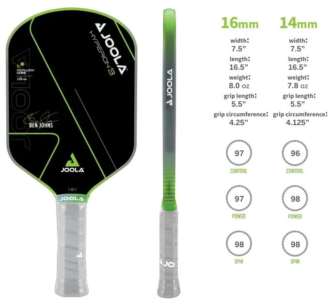 Joola Ben Johns Hyperion 3 16mm - Ảnh 5