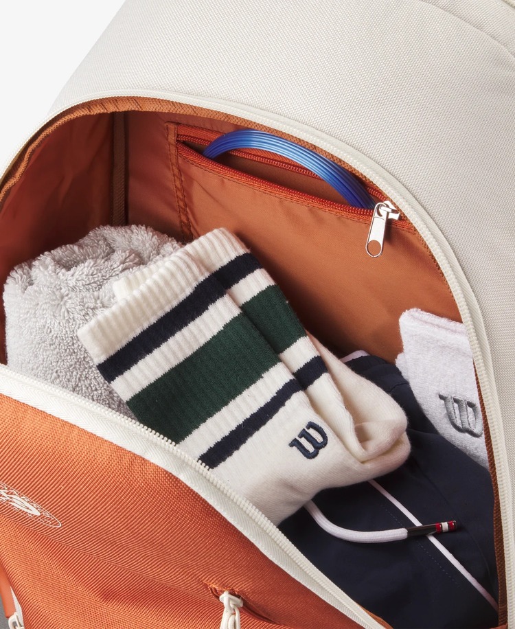 Balo Tennis Wilson Roland Garros TEAM Cream/Clay (WR8045501001) - Ảnh 7