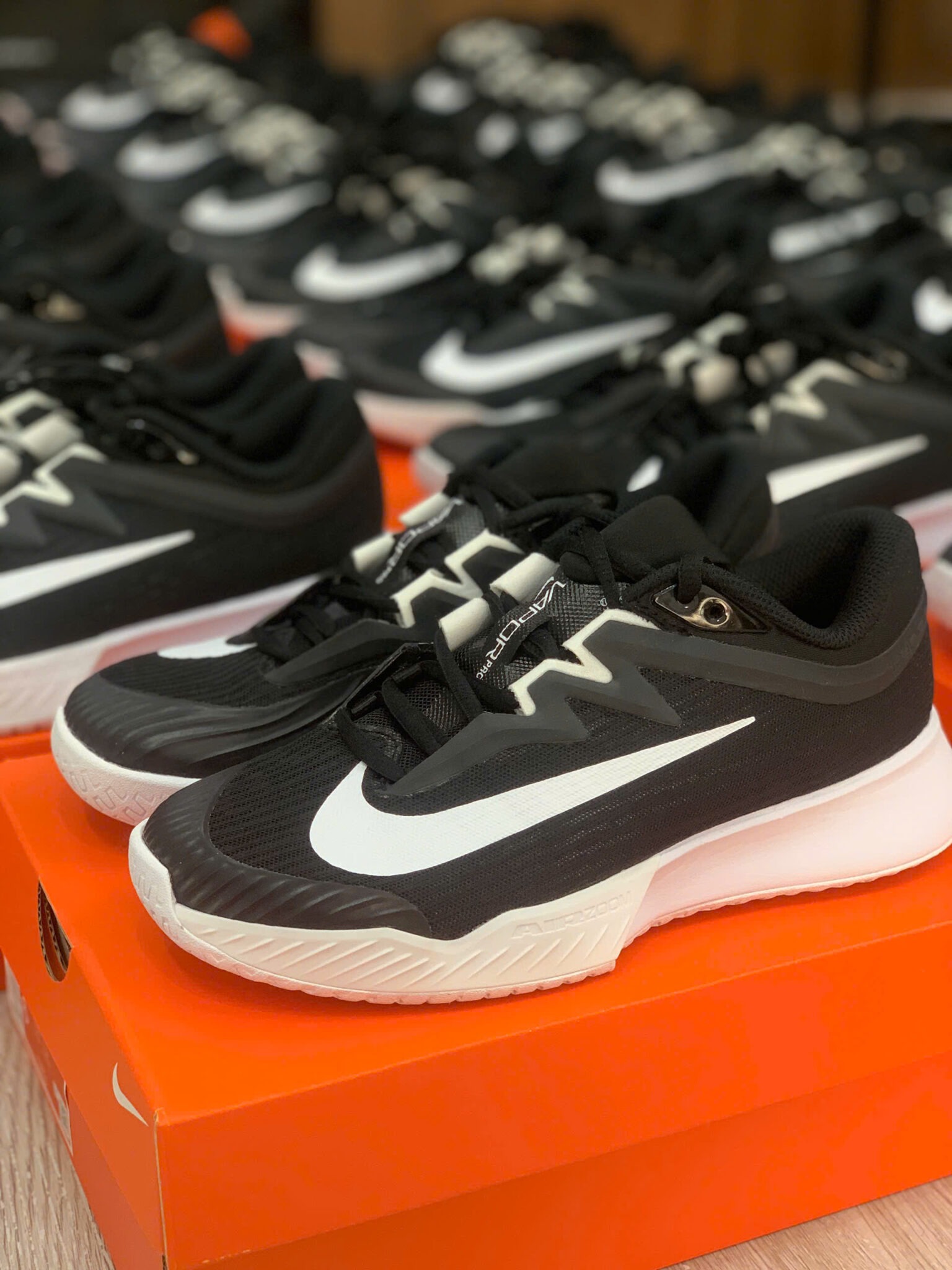 Giày Tennis/Pickleball NIKE VAPOR PRO 3 HC ‘Black White’ FZ2161-002 - Ảnh 3