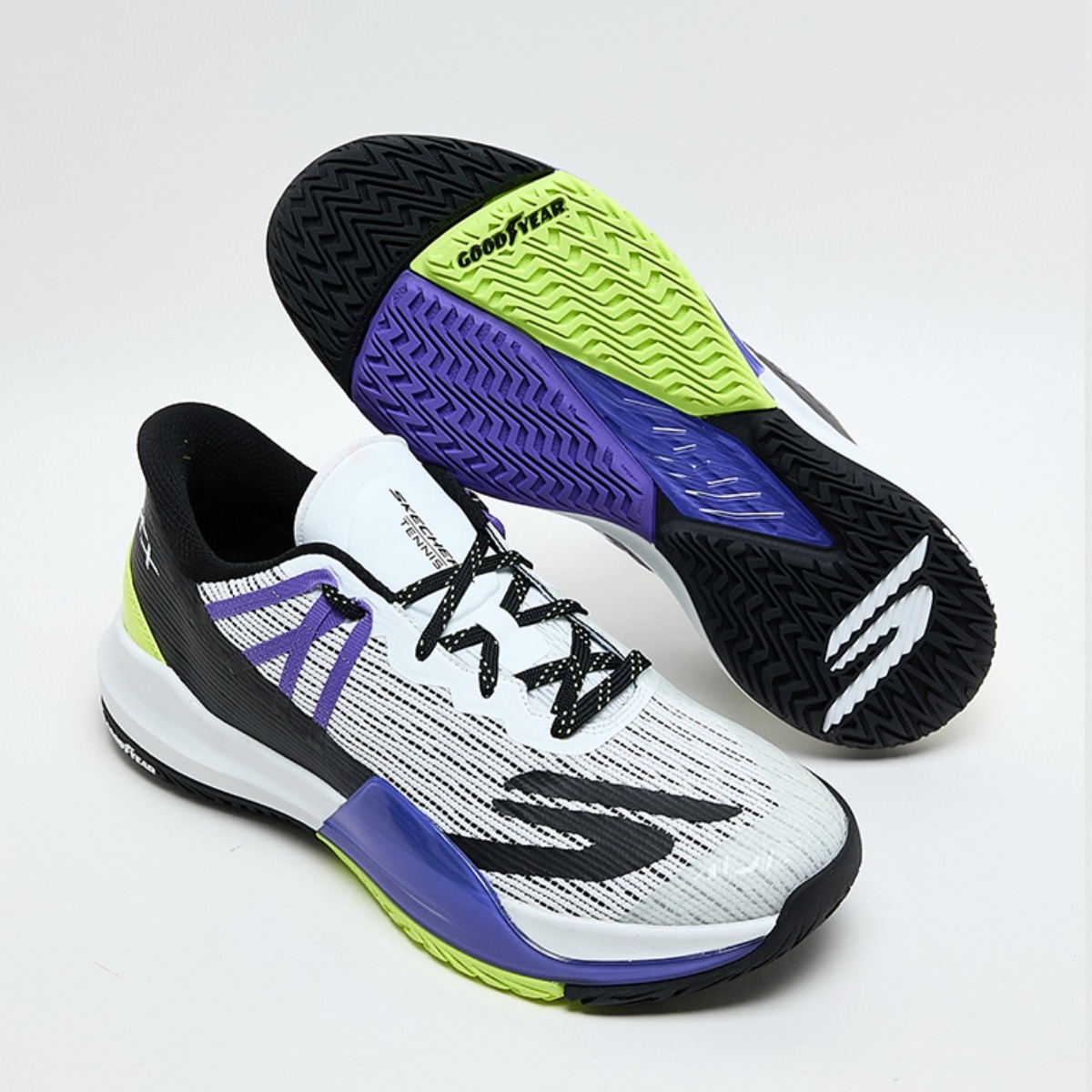 Giày Skechers Baseline Bully ‘White/Blue’ 246115-WBPR - Ảnh 7