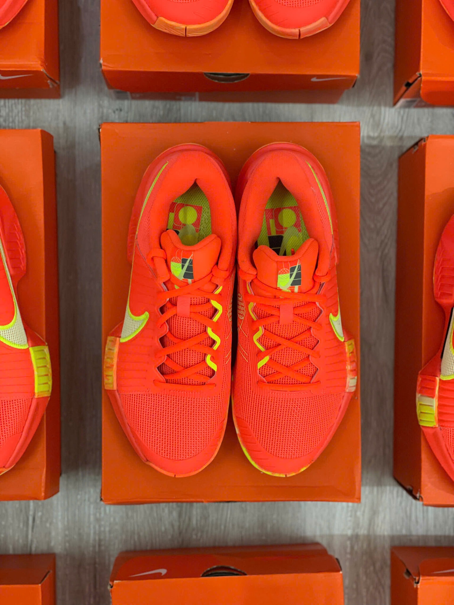 Giày Tennis/Pickleball Nike Zoom Challenge ‘Hyper Orange’ FQ4155-800 - Ảnh 8