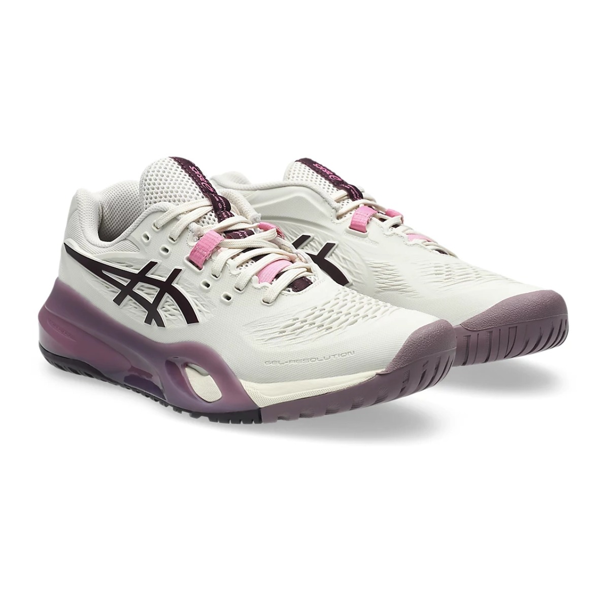 GEL-RESOLUTION X SOFT OAT/DARK AUBERGINE WOMEN - Ảnh 7